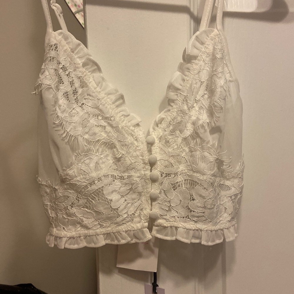 Hazel Boutique Lace Top